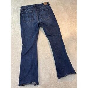 American Eagle Outfitters Women's Jeans, High Rise Skinny Kick Flare 12 Short